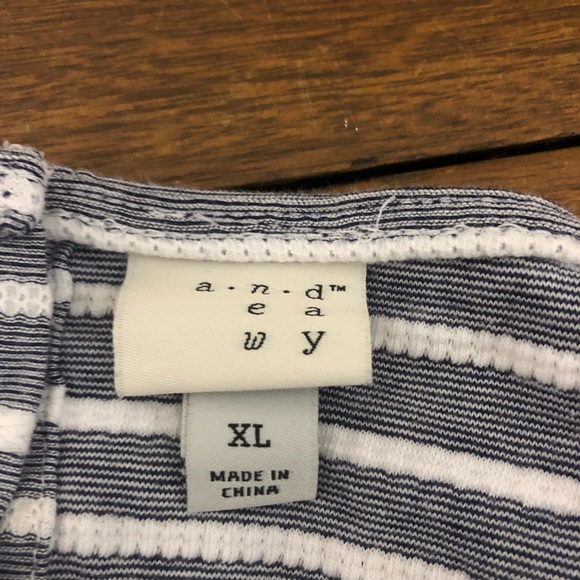 A New Day stripe blouse XL - Picture 5 of 5